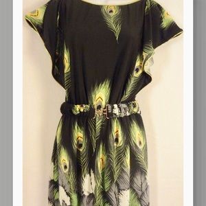 Peacock Feather Dress